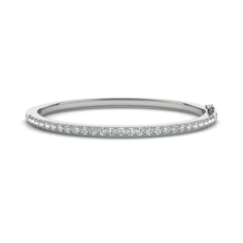 Diamond Bracelet In Line Bezel Set G SI Diamonds #70122
