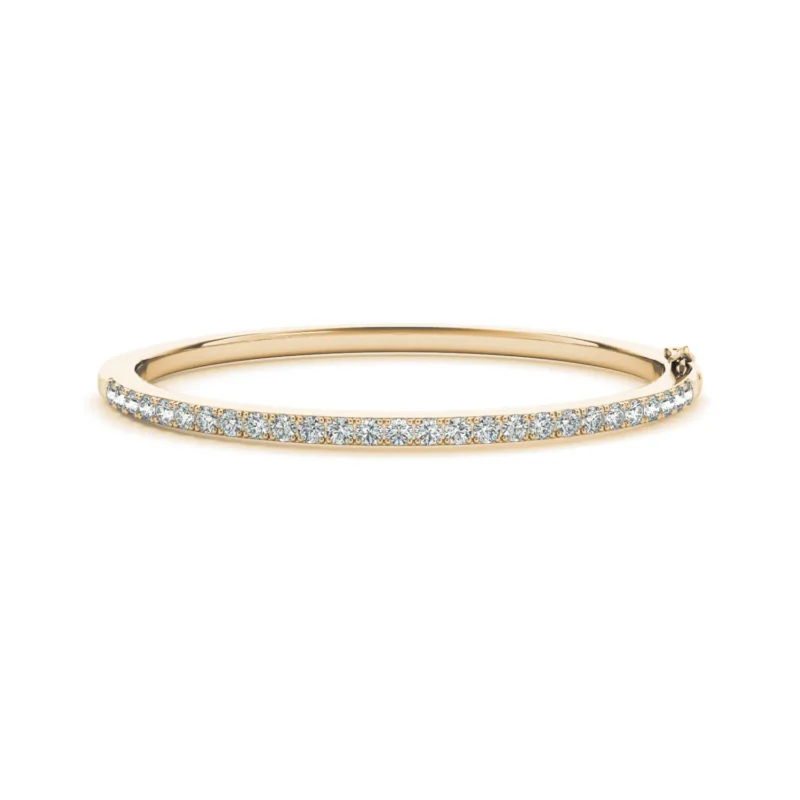 Diamond Bracelet In Line Bezel Set G SI Diamonds #70122