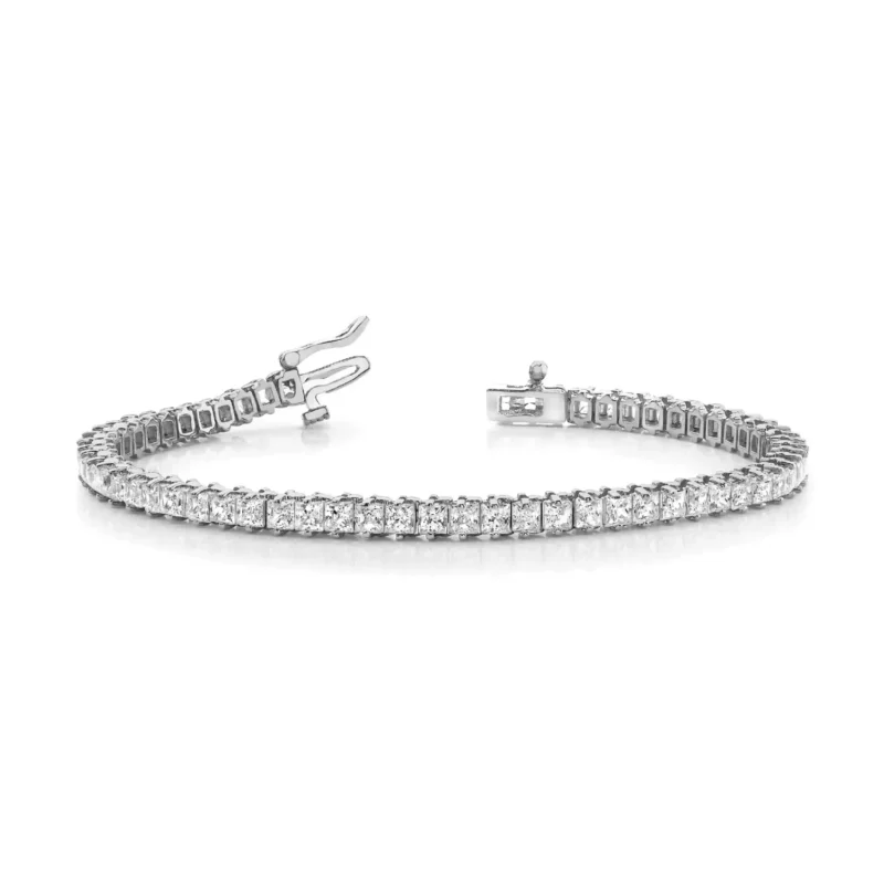 Diamond Bracelet In Line Prong Set G SI Diamonds #70150