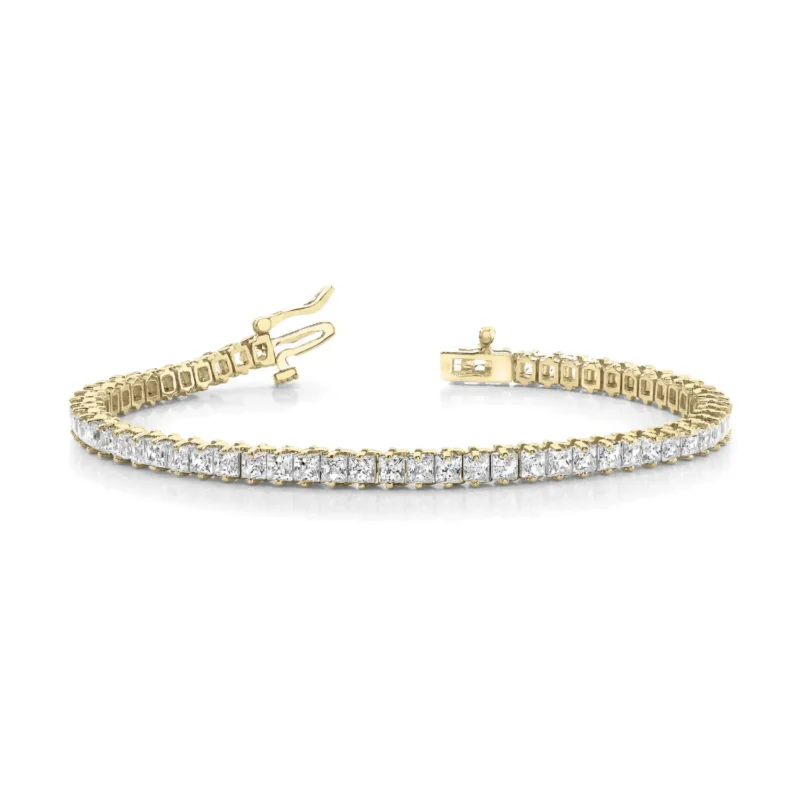 Diamond Bracelet In Line Prong Set G SI Diamonds #70150