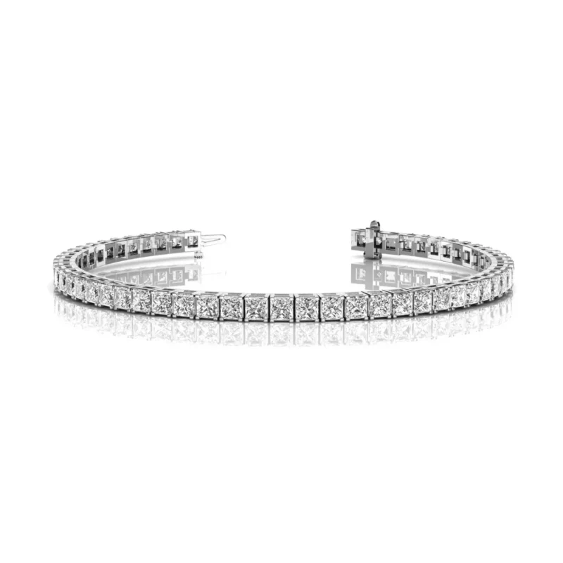 Diamond Bracelet In Line Prong Set G SI Diamonds #70160