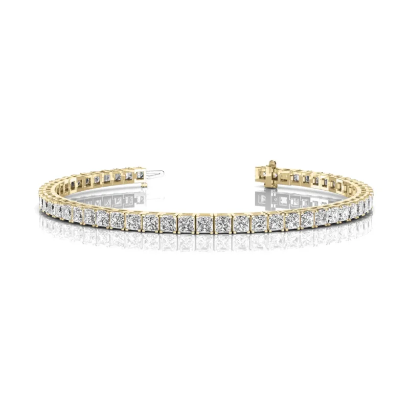 Diamond Bracelet In Line Prong Set G SI Diamonds #70160