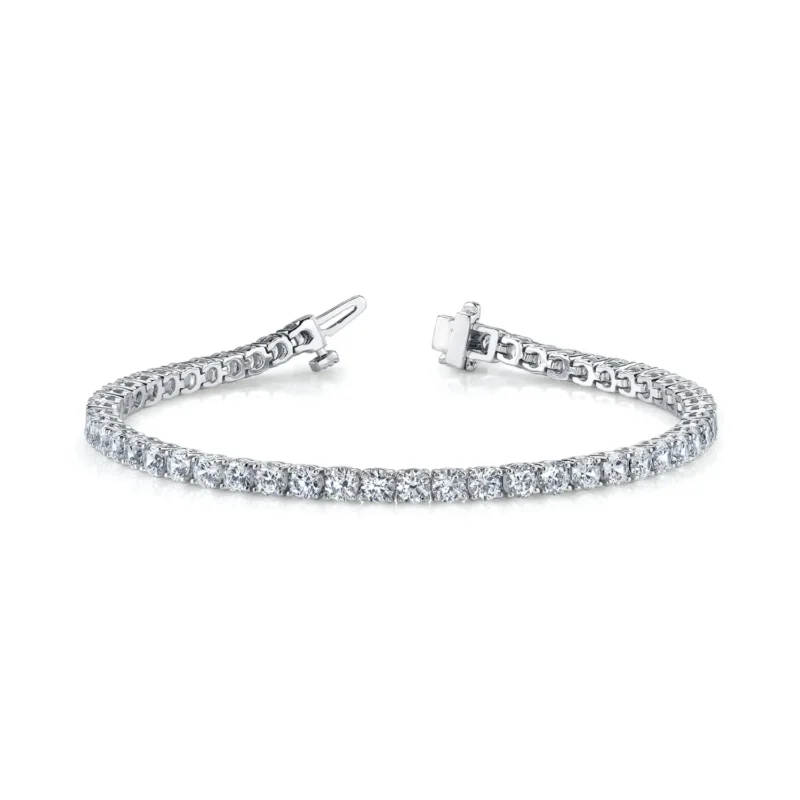 Diamond Bracelet In line Prong Set G SI Diamonds #70463