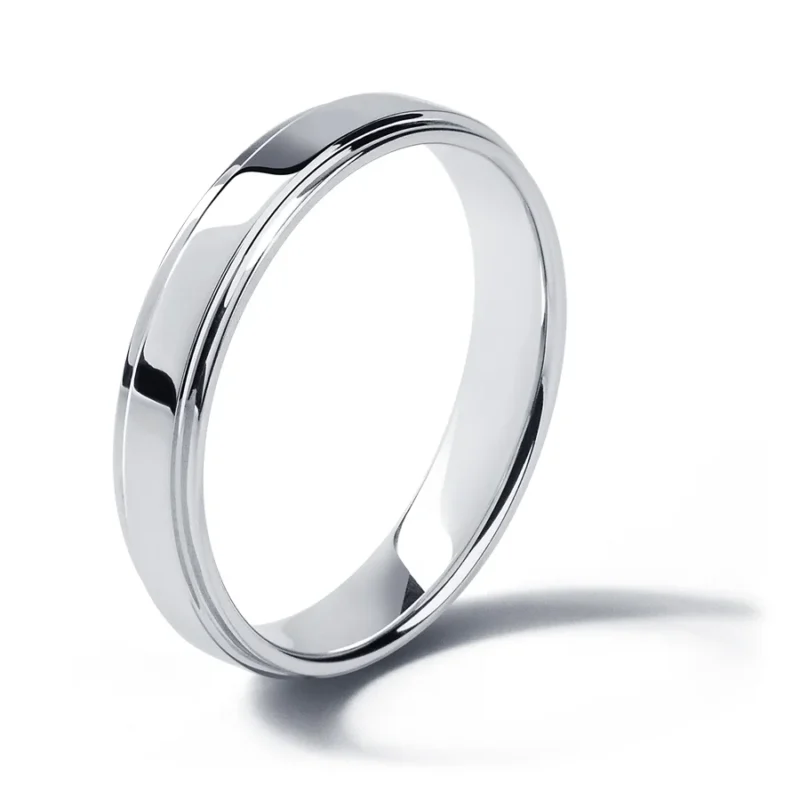 Platinum Wedding Band – Solid 950 Platinum, 3.6mm