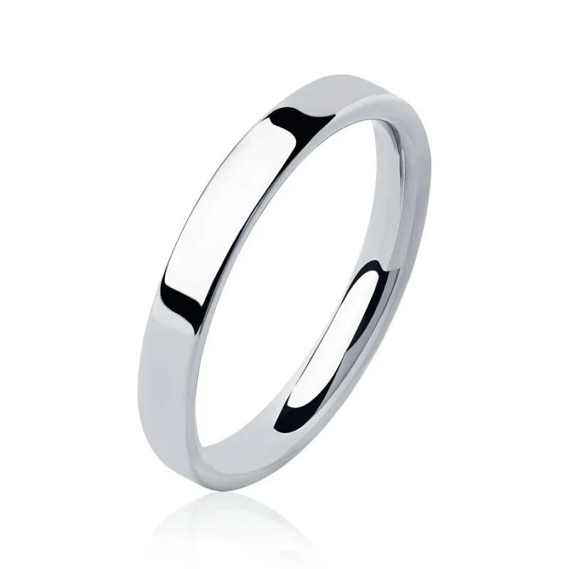 Platinum Wedding Band 950 – 3mm Minimalist Design, Comfort Fit