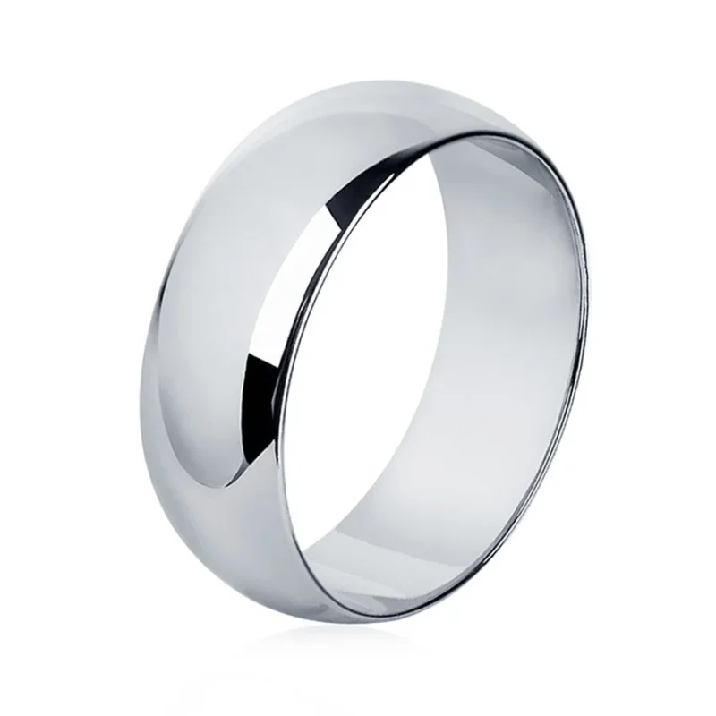Platinum Wedding Band 950 – 7mm Classic High Polish, Comfort Fit