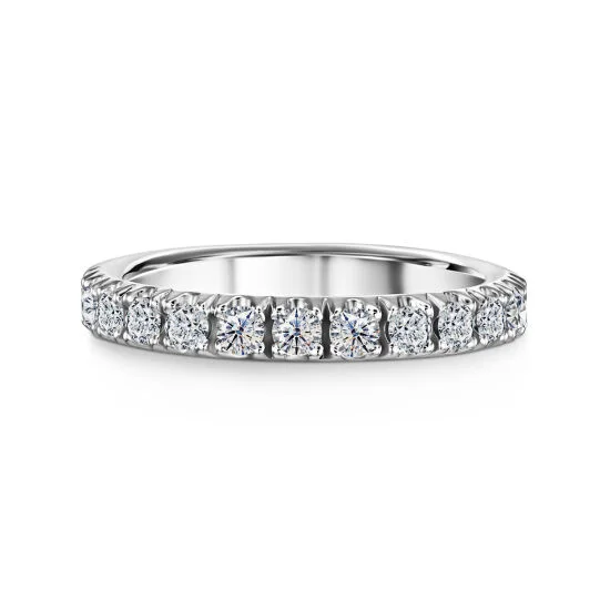 14K Gold Diamond Band Ring | 1.00 ct Lab-Grown Diamonds - Image 3
