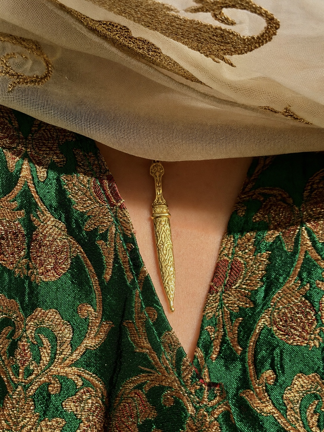 Kubachi Dagger Pendant - Image 3